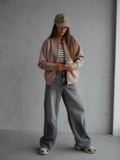 Royalfashion Zipped bomber jacket