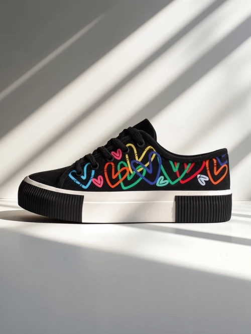 Royalfashion Жіночі кросівки з принтом Sercess