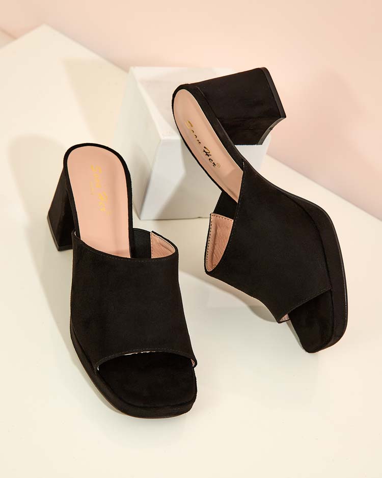 Royalfashion Dámské žabky na kůlu Opetikas