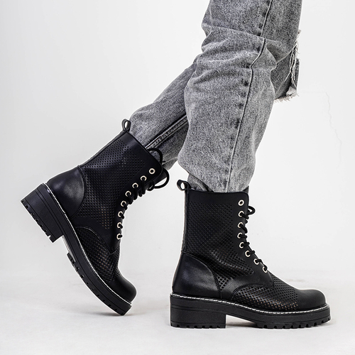 Чорні жіночі чоботи Hazasi