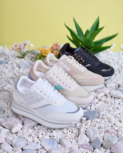 Royalfashion Кольорові жіночі спортивні туфлі на платформі Dynamic Diva