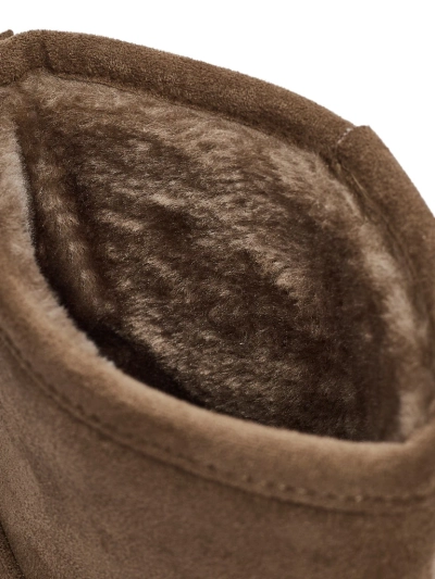 Krátké boty a'la sněhule dámské s připínacím svrškem Elizze