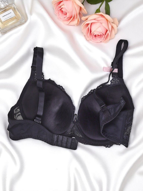 Royalfashion Жіночий м’який бюстгальтер із мереживом Delicate Grace