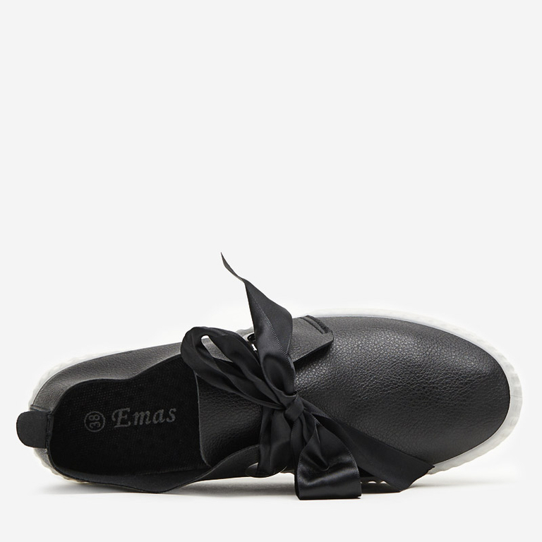 Černé dámské slip on tenisky Samhu - Footwear