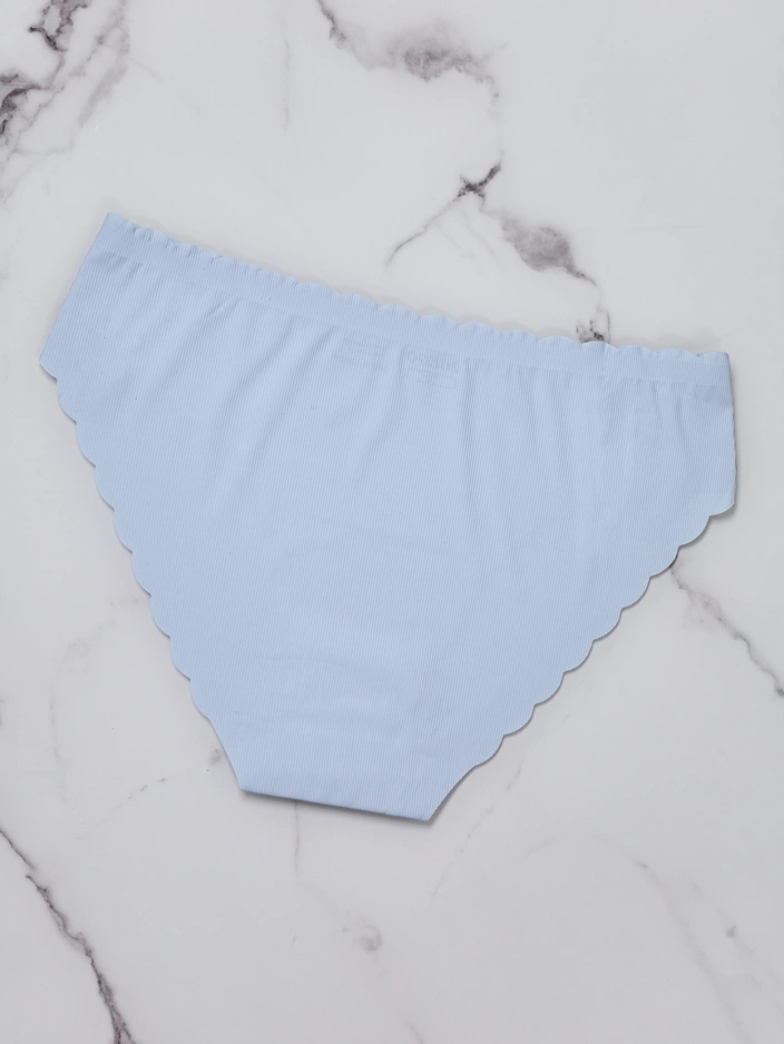 Royalfashion Dámské ribbované laserové kalhotky