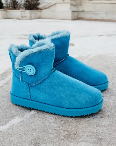 Royalfashion Dámské krátké boty a'la snow boots Malla