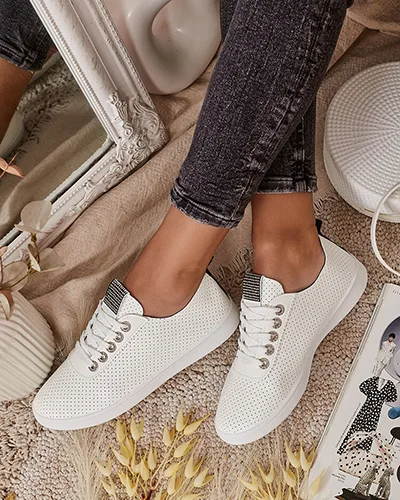 Royalfashion Dámské ažurové tenisky Mitrra