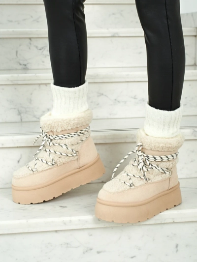 Boty a'la sněhule dámské Danira