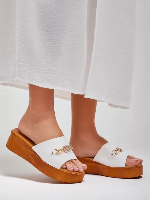 Royalfashion Жіночі сандалі на танкетці Dalimma