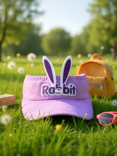 Royalfashion Dětský kšilt s králičíma ušima
