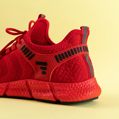 Červené pánské sportovní boty Gagik - obuv