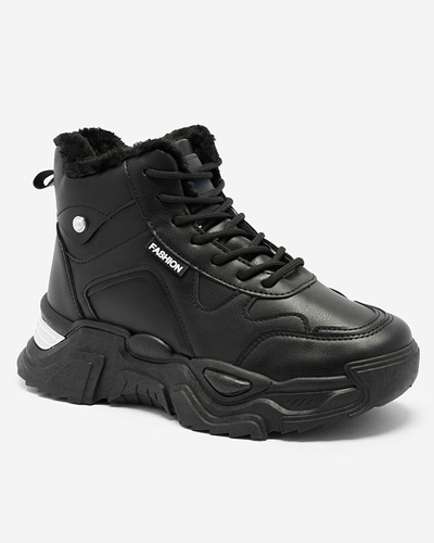 Черевики зимові утеплені на суцільній підошві Cefereda - Взуття