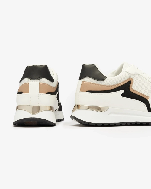 OUTLET Royalfashion Чорно-білі жіночі спортивні кросівки Vegris