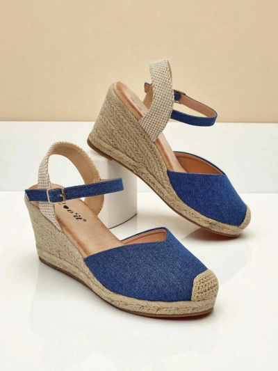 Royalfashion Dámské sandály na klínku Solara Espadrilky