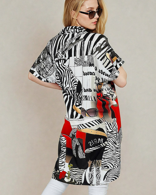 Жіноча візерунчаста туніка Royalfashion