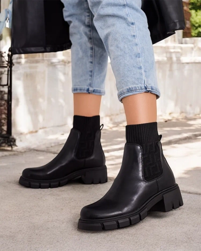 Dámské slip-on kotníkové boty Royalfashion Domixo