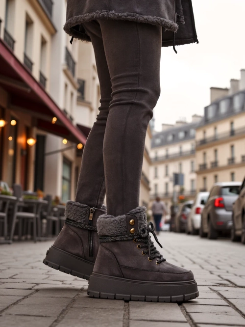 Royalfashion Жіночі снігові ботинки Bomion