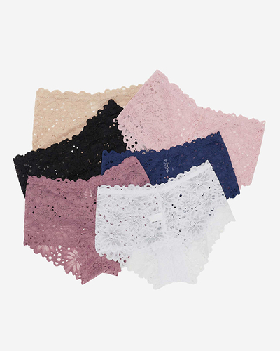 Комплект жіночих трусів 6 шт. - Нижня білизна