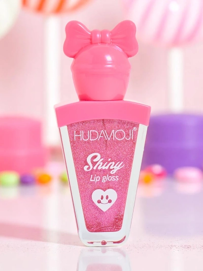 Lesk na rty s třpytkami barva Fuchsia