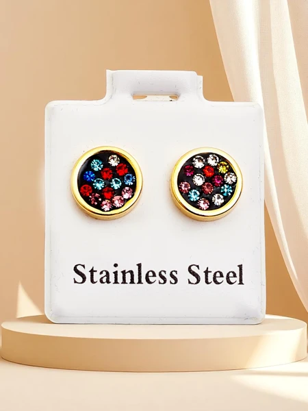 Royalfashion Dámské kruhové náušnice