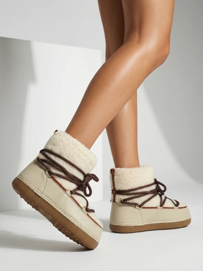 Жіночі снігоходи з кожушком Uvella