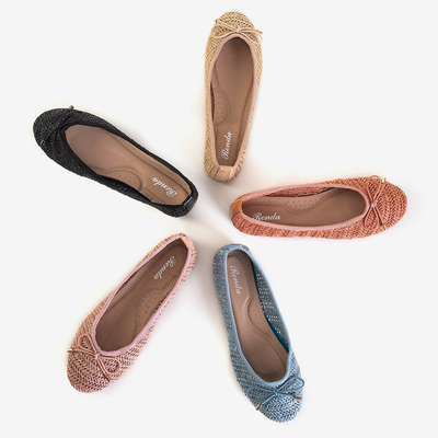 OUTLET Жіночі плетені балерини від Wewo - Взуття