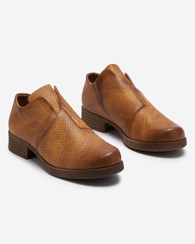 Жіночі напівчеревики з верблюжої екошкіри Ilioppa- Footwear