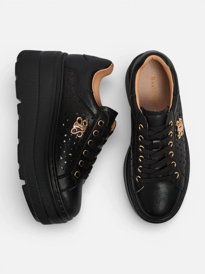 Ažurové sportovní dámské tenisky z přírodní kůže Atelle