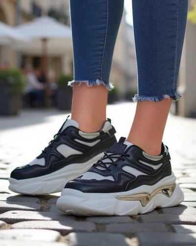 Кросівки Royalfashion для жінок на товстій підошві Lesalli