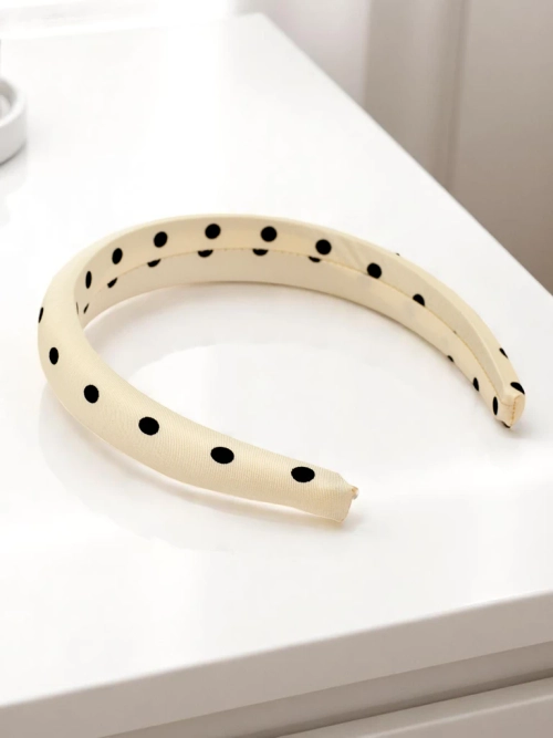 Royalfashion Обруч для волосся в горошок Zoya