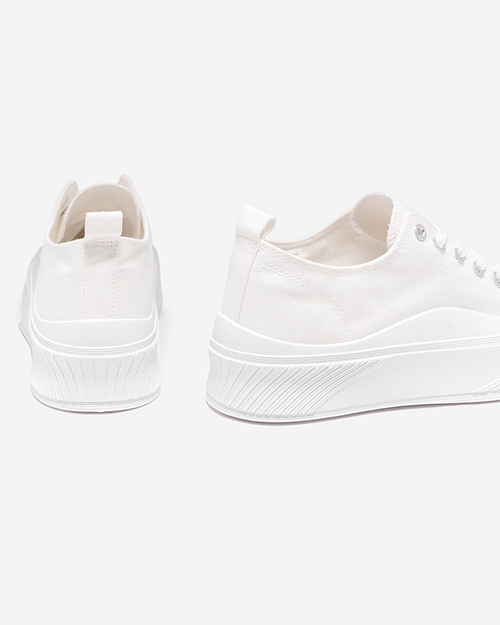 Білі жіночі снікерси типу Nerikas - Взуття