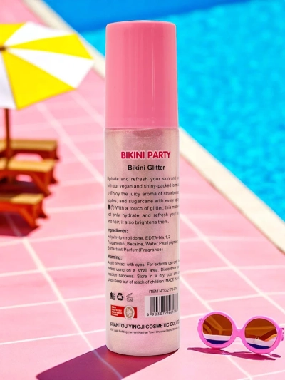Summer Spray - Tekutý rozjasňovač na vlasy a tělo Jahoda