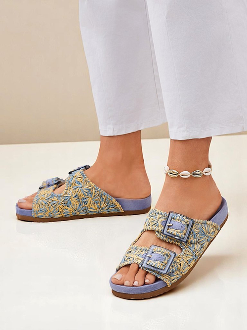 Royalfashion Жіночі сандалі з пряжками Samorra