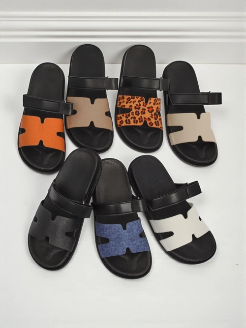 Royalfashion Жіночі шльопанці з екошкіри FlexiComfi