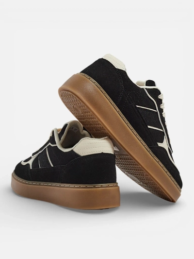 Dámské Tenisky Flora Černé Ekologické Sportovní pro Každodenní Nošení