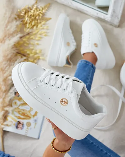 Royalfashion Dámské sportovní tenisky na platformě Calomie