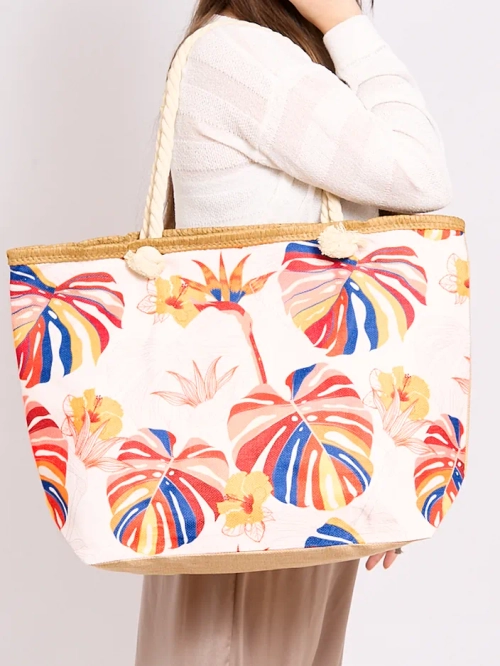 Royalfashion Велика тканинна сумка з принтом