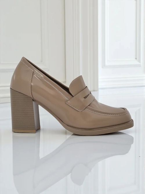 Royalfashion Мокасини жіночі на підборах Minerva