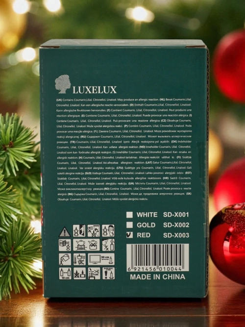 Святкова свічка запашна Merry Christmas Happy New Year