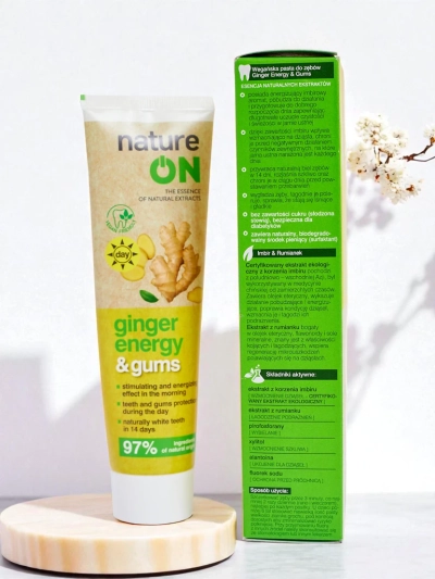 Імбирна зубна паста – живить зуби та захищає ясна