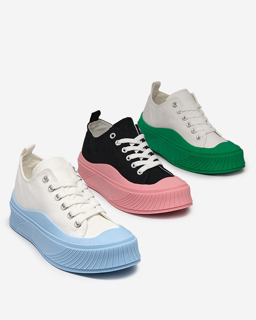 Біло-блакитні жіночі кросівки, кросівки типу Nerikas - Взуття