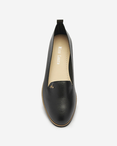 Černé dámské mokasíny Riorica- Obuv