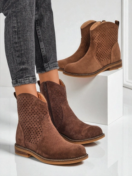 Royalfashion Жіночі ажурні ботильйони Toffas