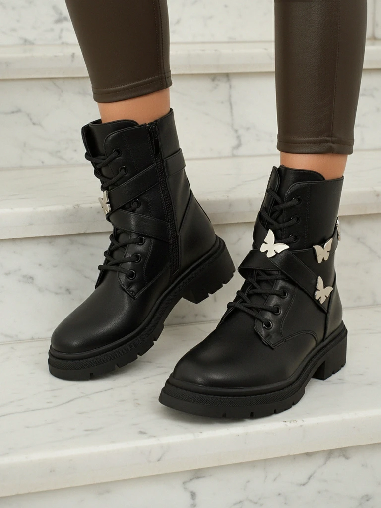 Dámské workery s ozdobami Motill