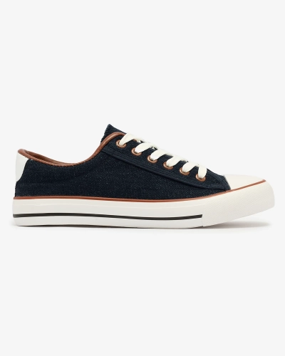 Royalfashion Navy Blue Dámské tenisky Gumpy