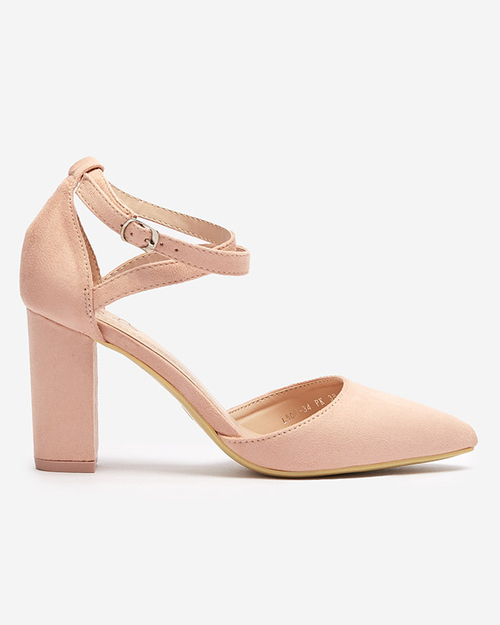 Рожеві жіночі туфлі-човники на стійці Amagy- Footwear