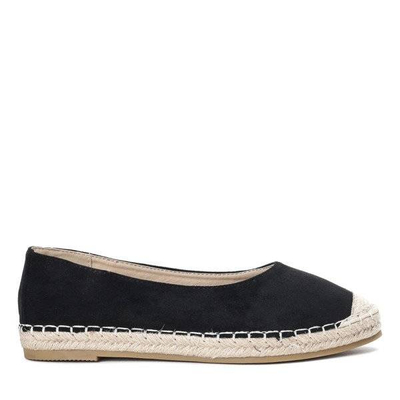 OUTLET Černé espadrilky Mellow - Boty
