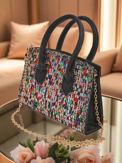Royalfashion Копертова жіноча сумочка з цирконами Seren Voux