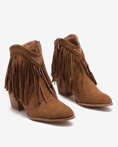 Camel dámské boty a'la kovbojské boty Versidi- Obuv