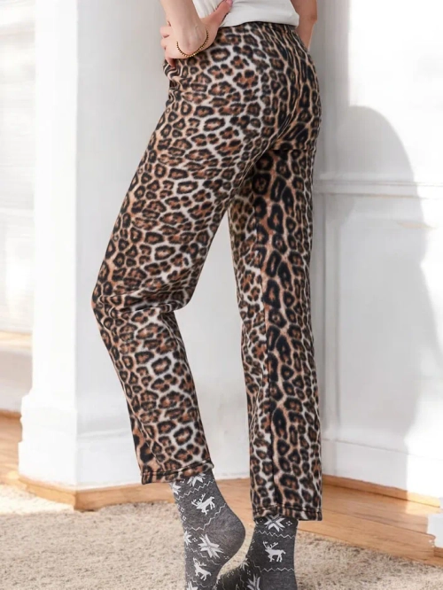 Royalfashion Котонові Різдвяні Жіночі Піжамні Штани в Картатий Малюнок